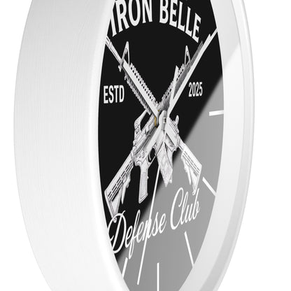 Iron Belle Defense Club Wall Clock