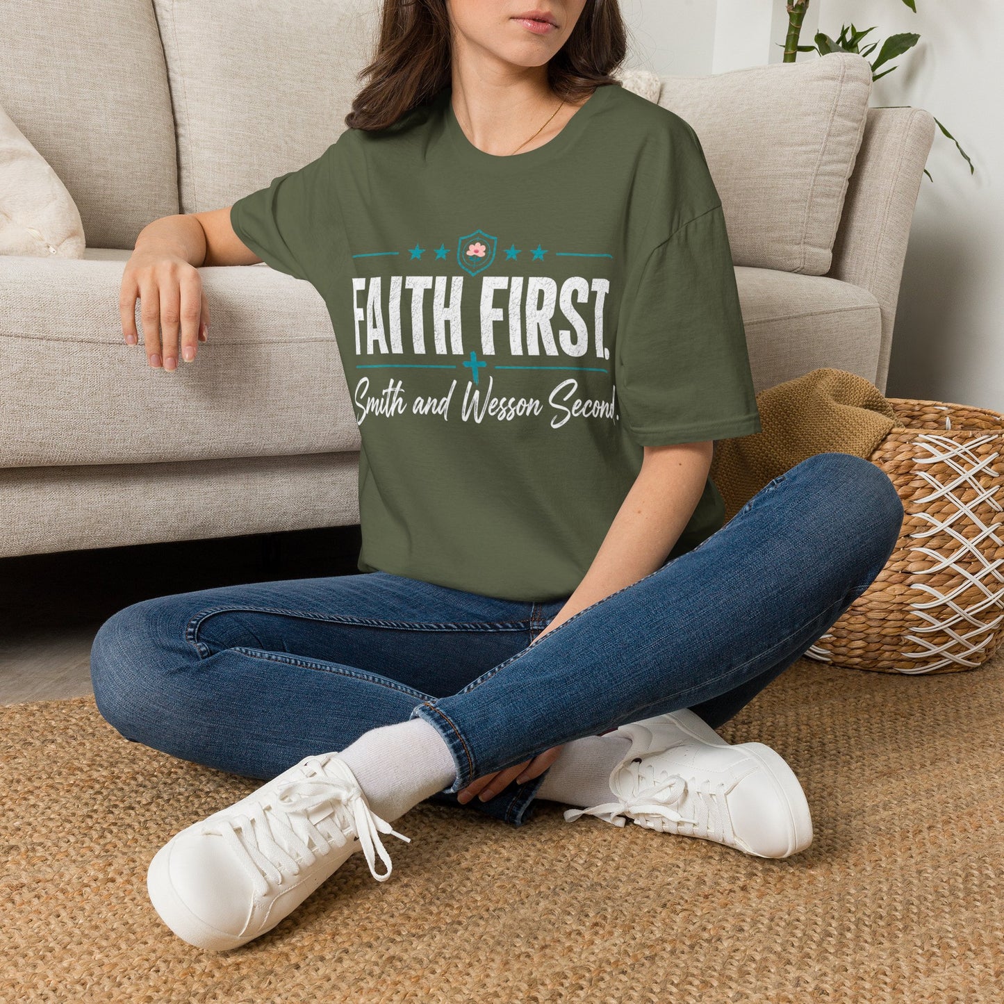 Faith First Smith and Wesson Second Tee