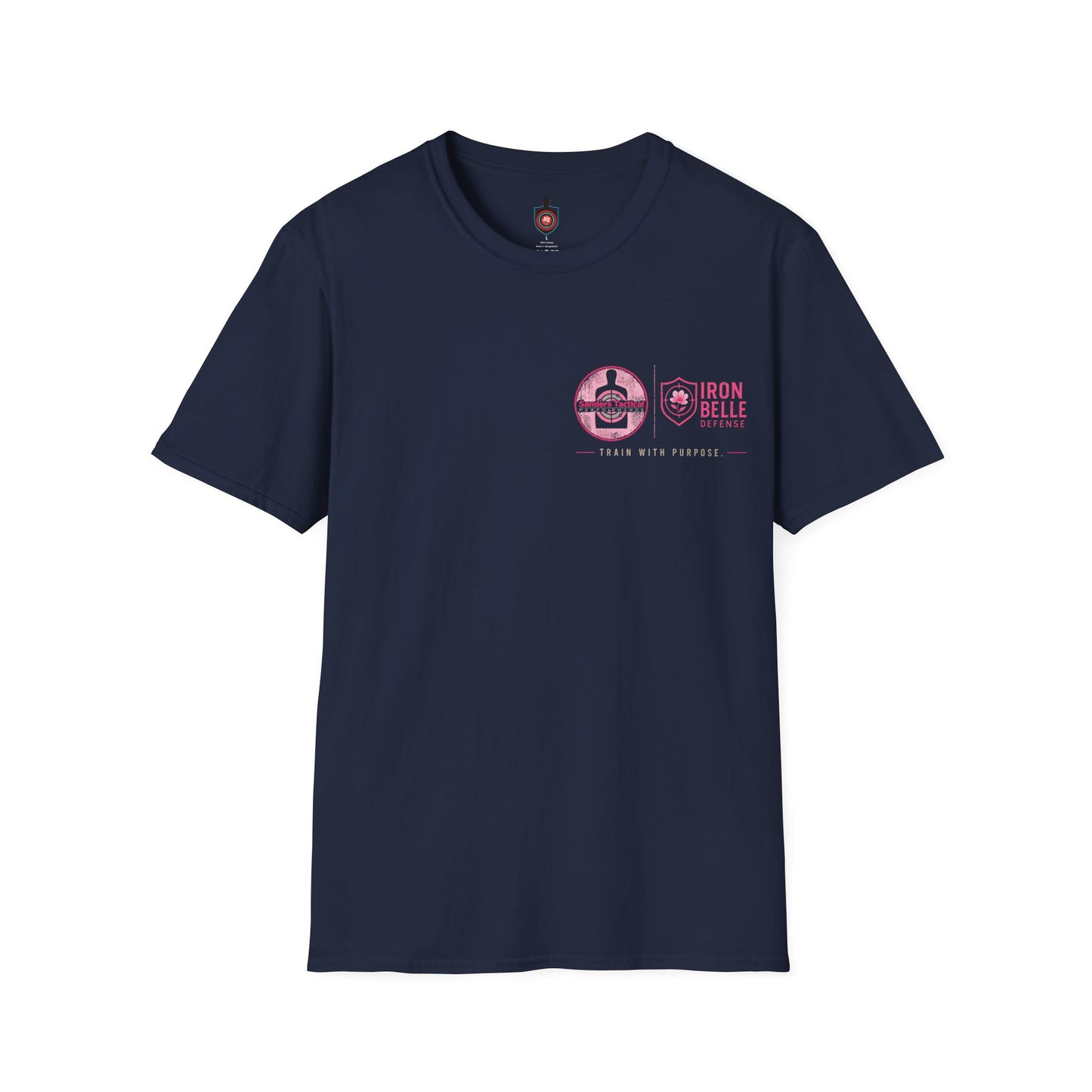 Pink Iron Belle Defense x Sanders Tactical Performance Tee