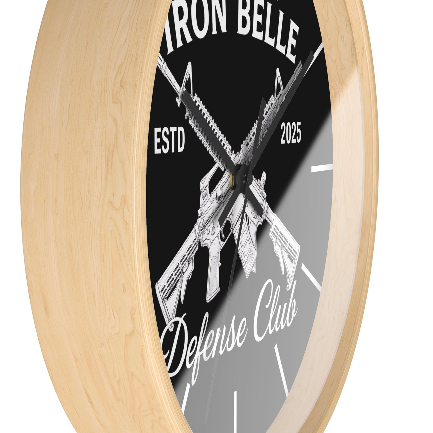 Iron Belle Defense Club Wall Clock