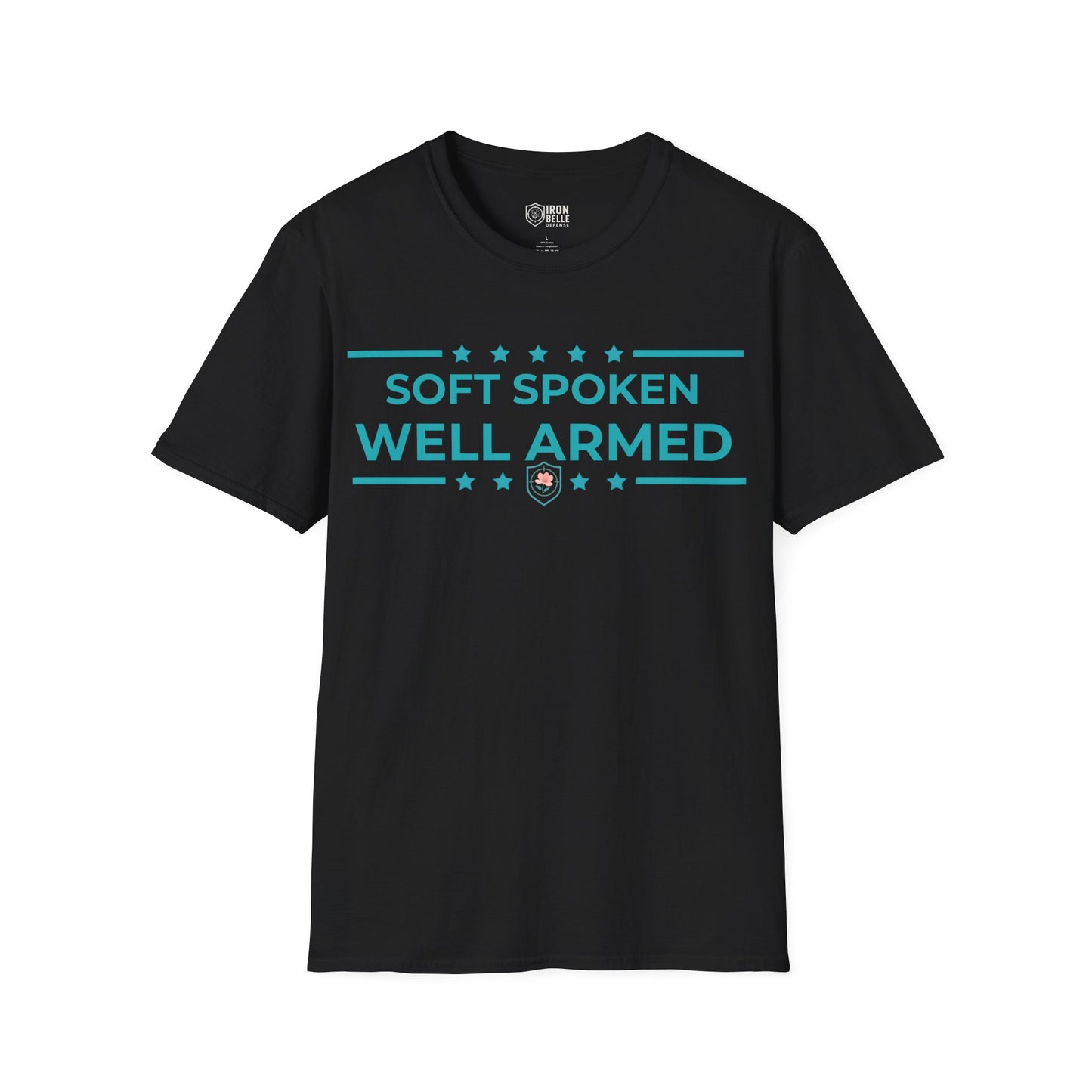 Soft Spoken Well Armed Unisex Softstyle T-Shirt