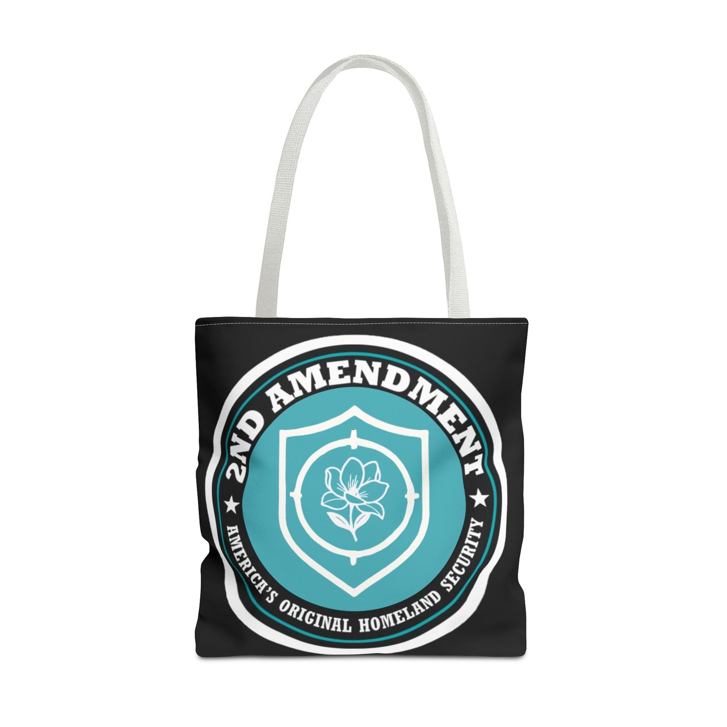 2nd Amendment Shield Tote Bag — America’s Original Homeland Security Cotton Tote