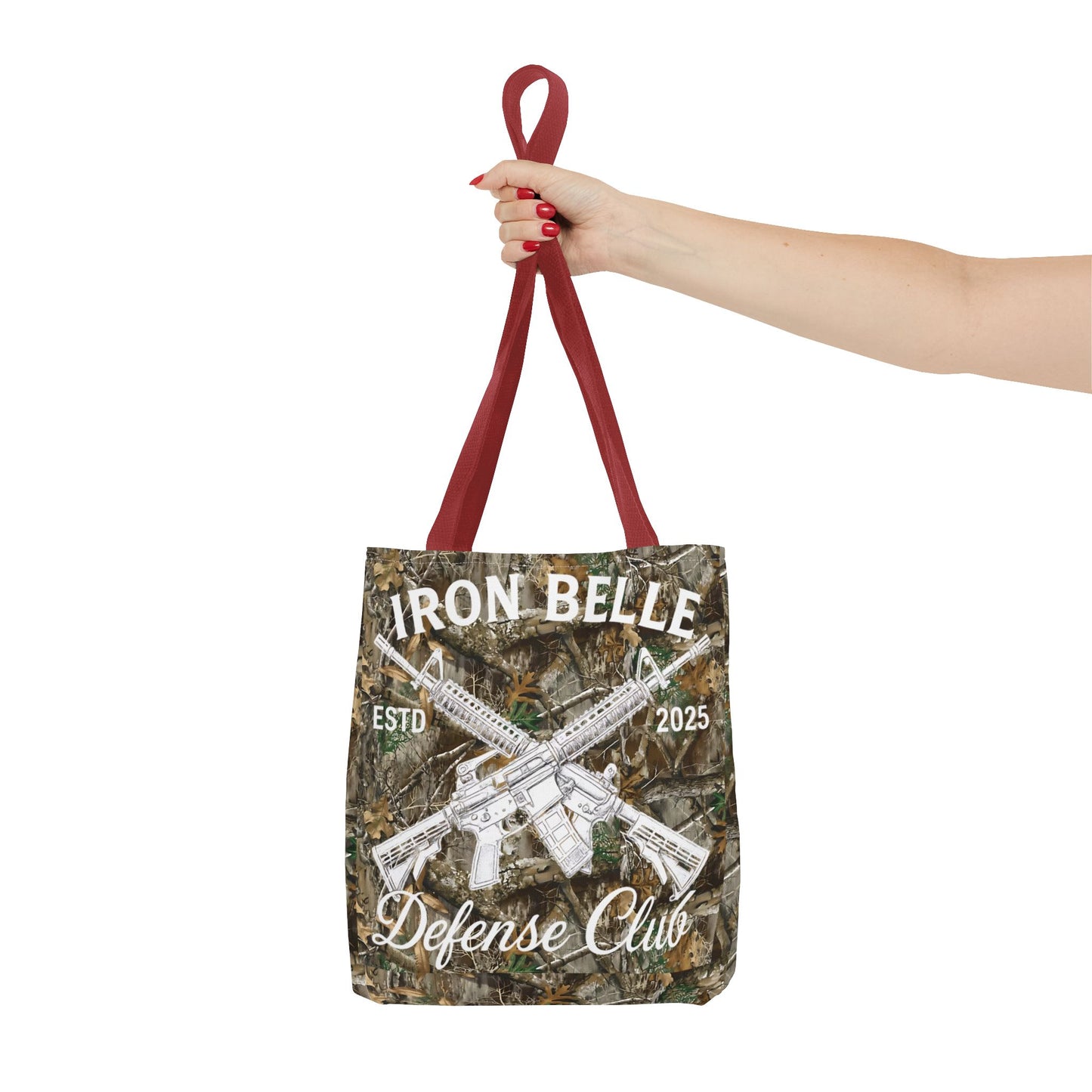 Forest Camo All-Over Print Tote Bag