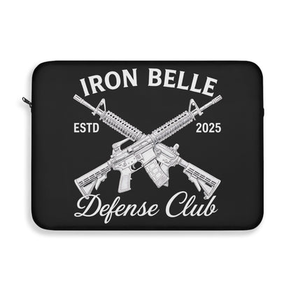 Iron Belle Defense Club Laptop Sleeve