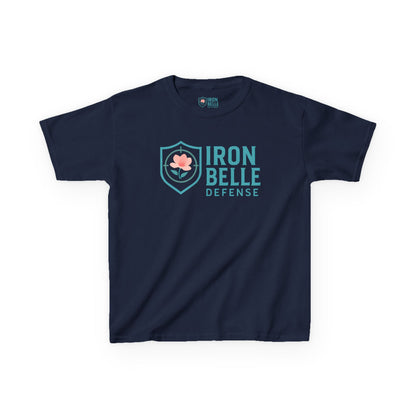 Youth Turquoise Iron Belle Defense Tee