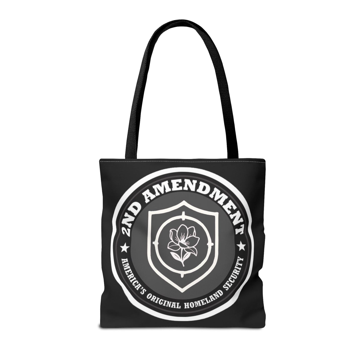 2nd Amendment Shield Tote Bag — America’s Original Homeland Security Cotton Tote