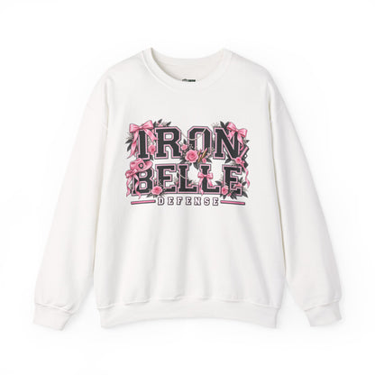 Coquette Iron Belle Defense Unisex Crewneck Sweatshirt