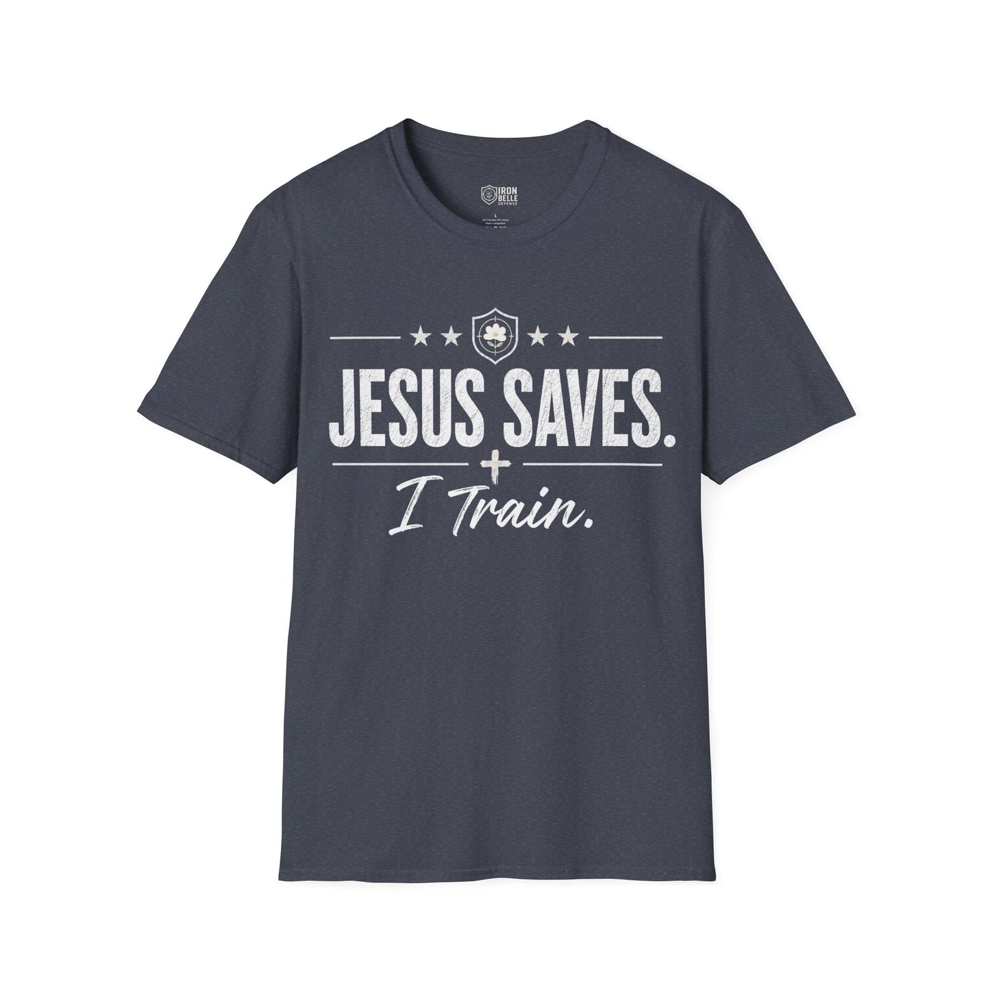 Jesus Saves I Train Tee