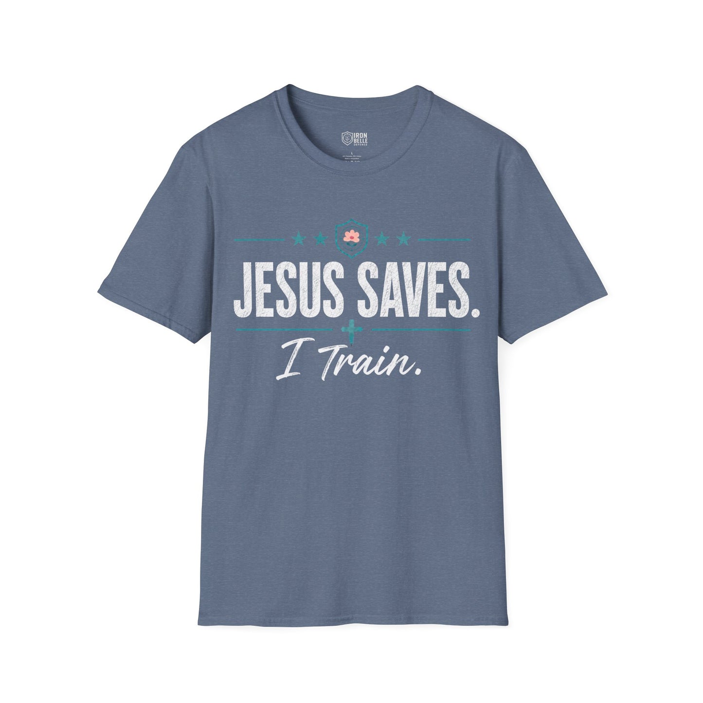 Jesus Saves I Train Tee