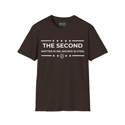 The Second: Written in Ink, Backed in Steel Iron Belle Defense Tee