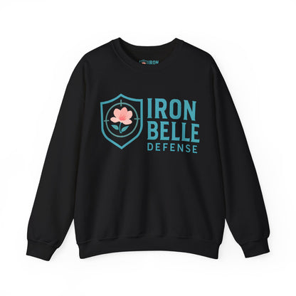 Turquoise Iron Belle Defense Unisex Crewneck Sweatshirt