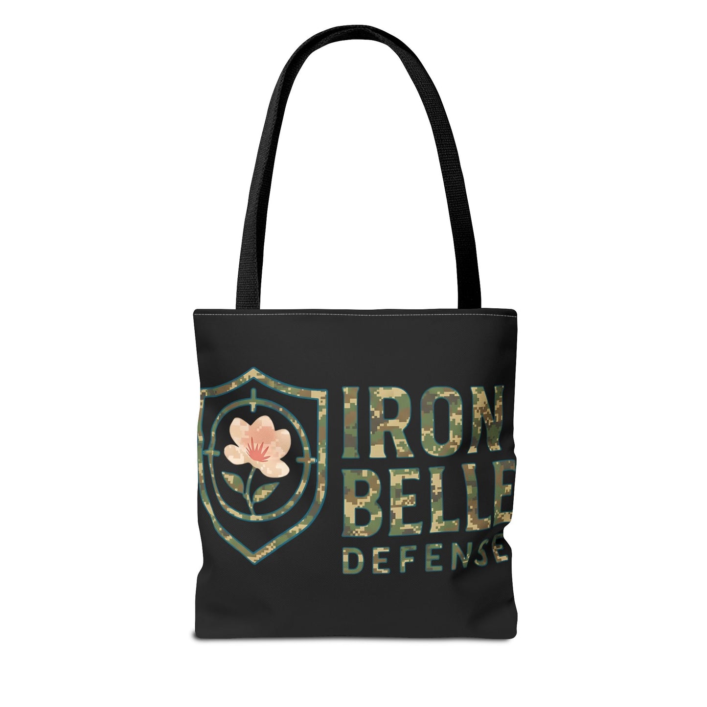 Camo Iron Belle Defense Tote Bag