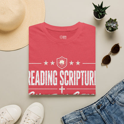 Reading Scripture Shooting Steel Tee
