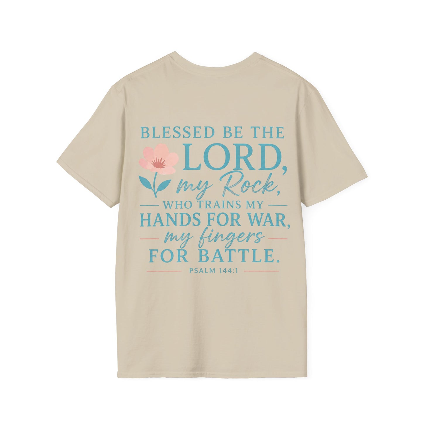 Blessed Be the Lord My Rock Iron Belle Defense Tee