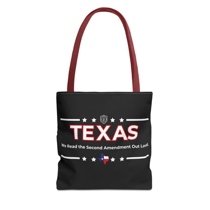 Texas:We Read the 2nd Amendment Out Loud Tote Bag