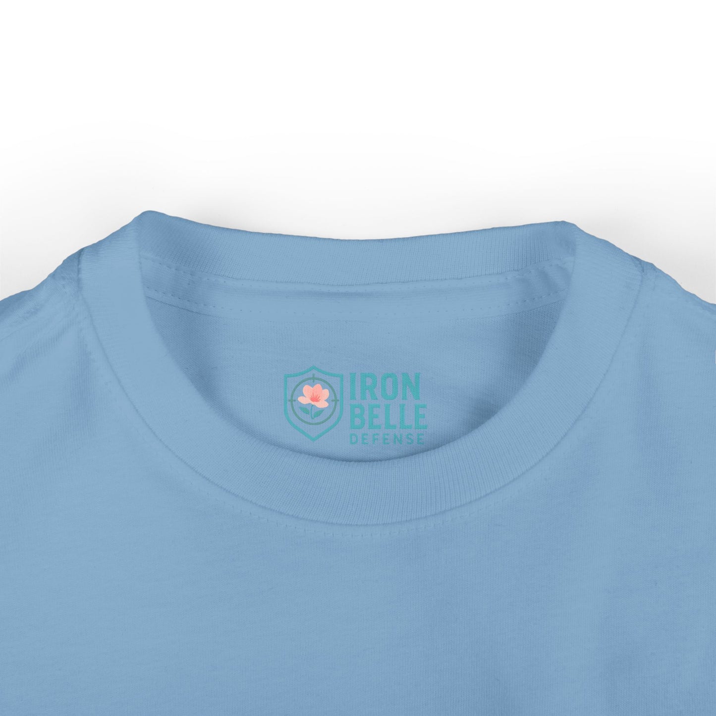 Infant Turquoise Iron Belle Defense Tee