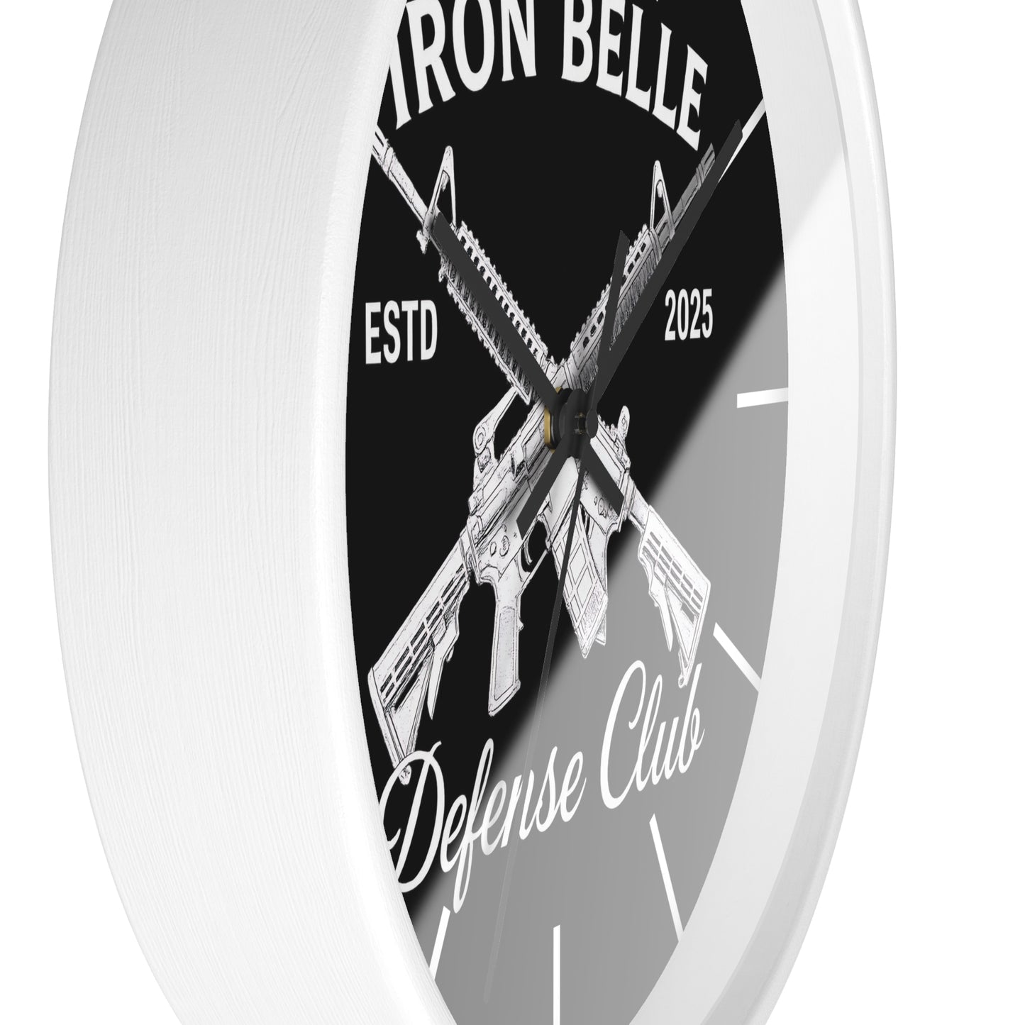 Iron Belle Defense Club Wall Clock