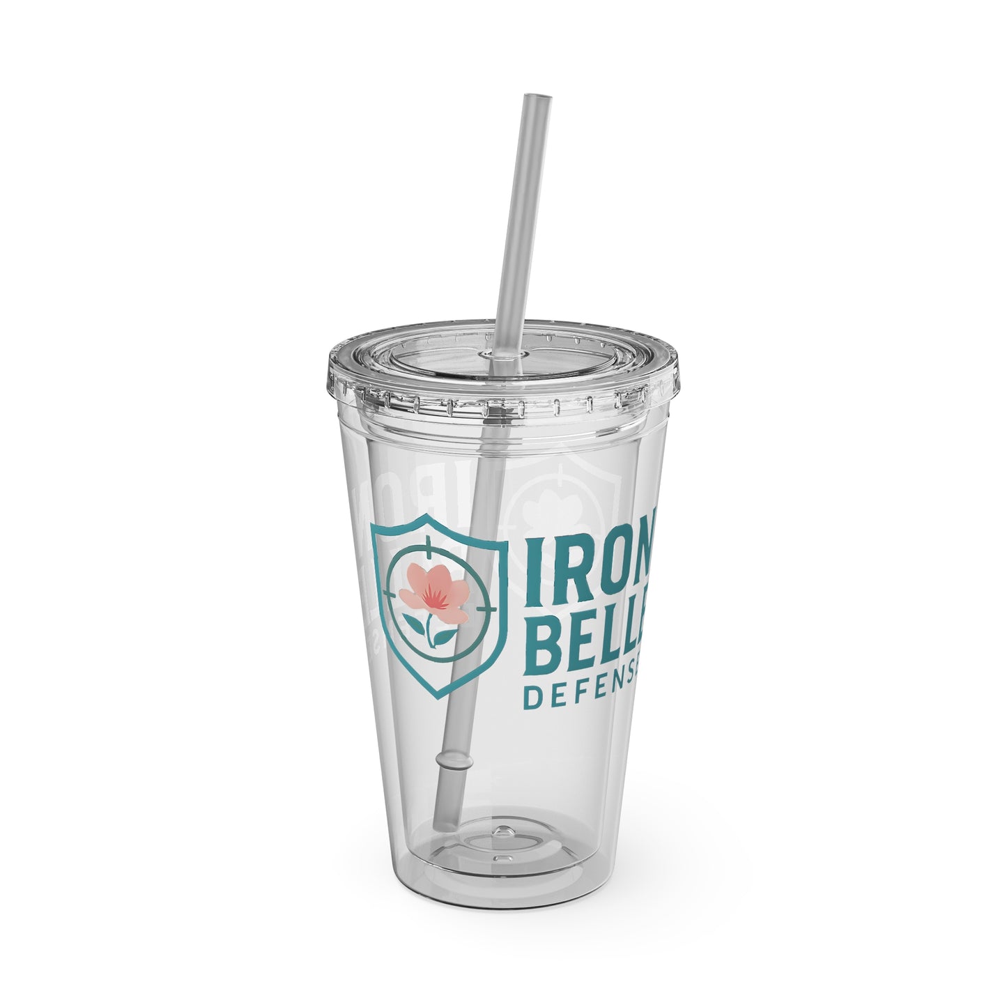 Turquoise Iron Belle Defense Tumbler – 16oz