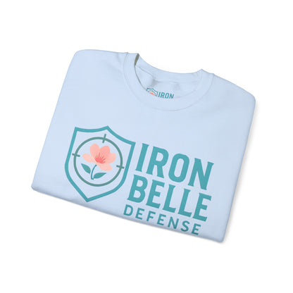 Turquoise Iron Belle Defense Unisex Crewneck Sweatshirt