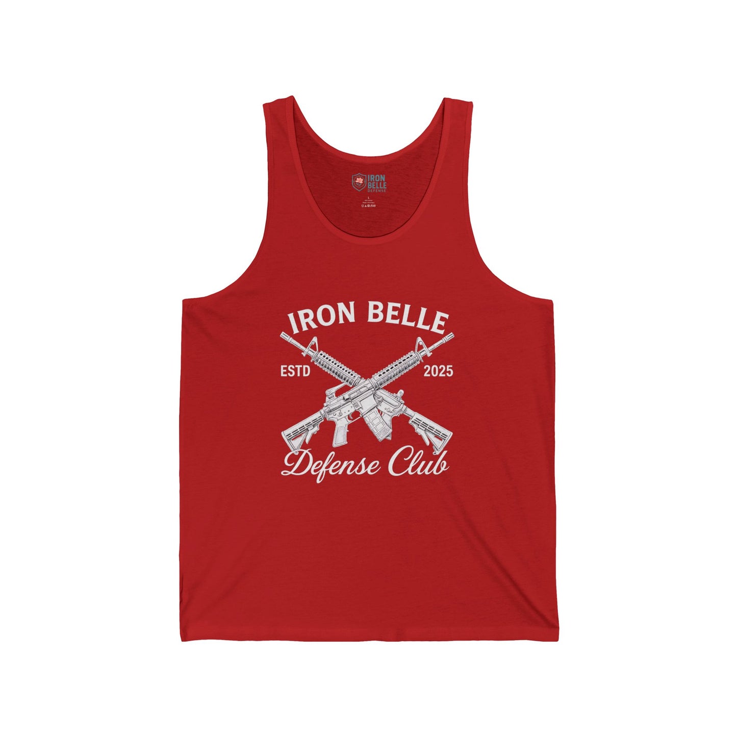 Unisex Iron Belle Defense Club Tank Top