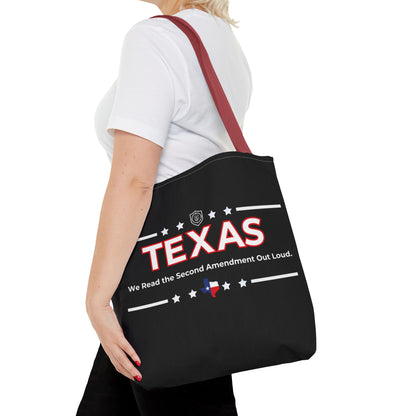 Texas:We Read the 2nd Amendment Out Loud Tote Bag