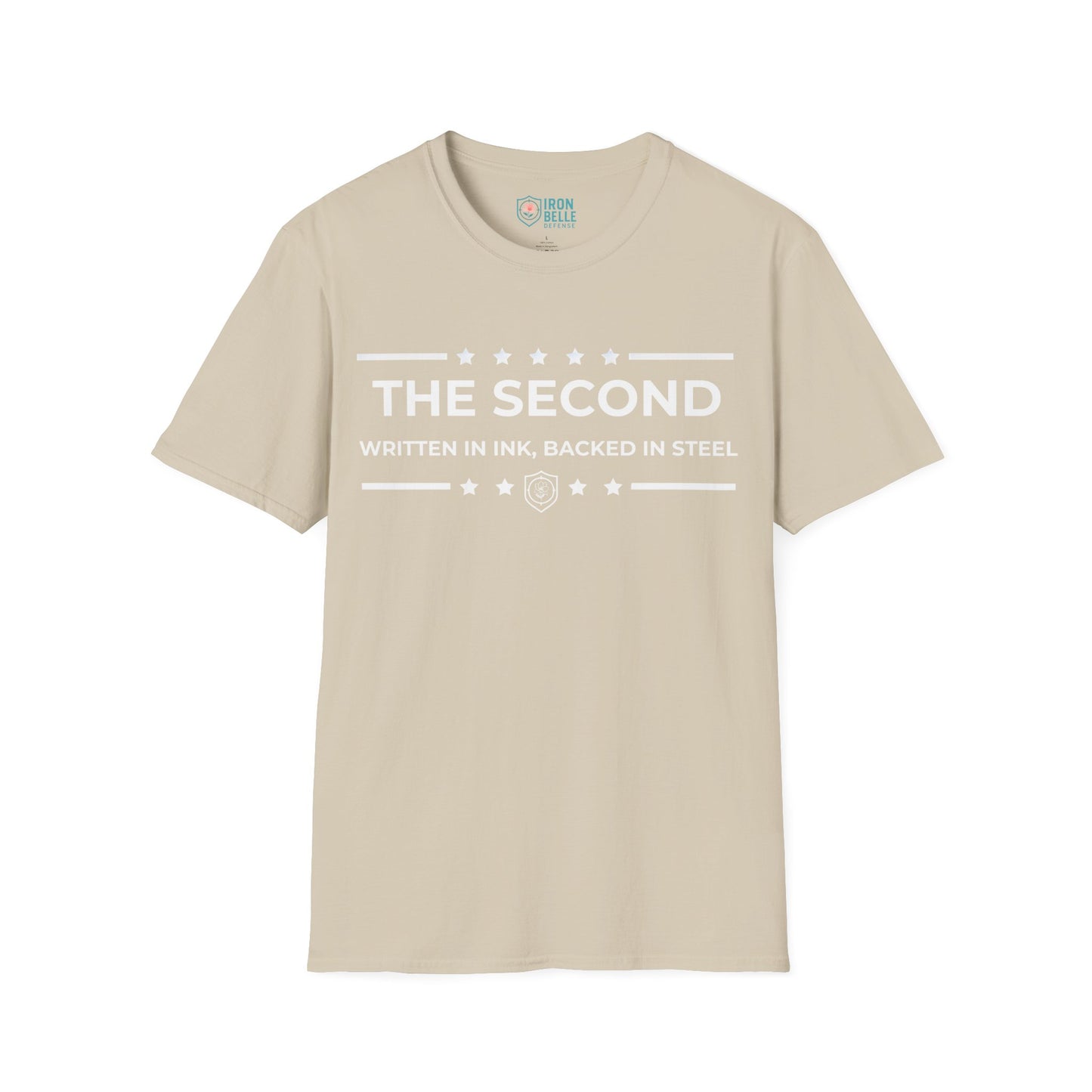 The Second: Written in Ink, Backed in Steel Iron Belle Defense Tee