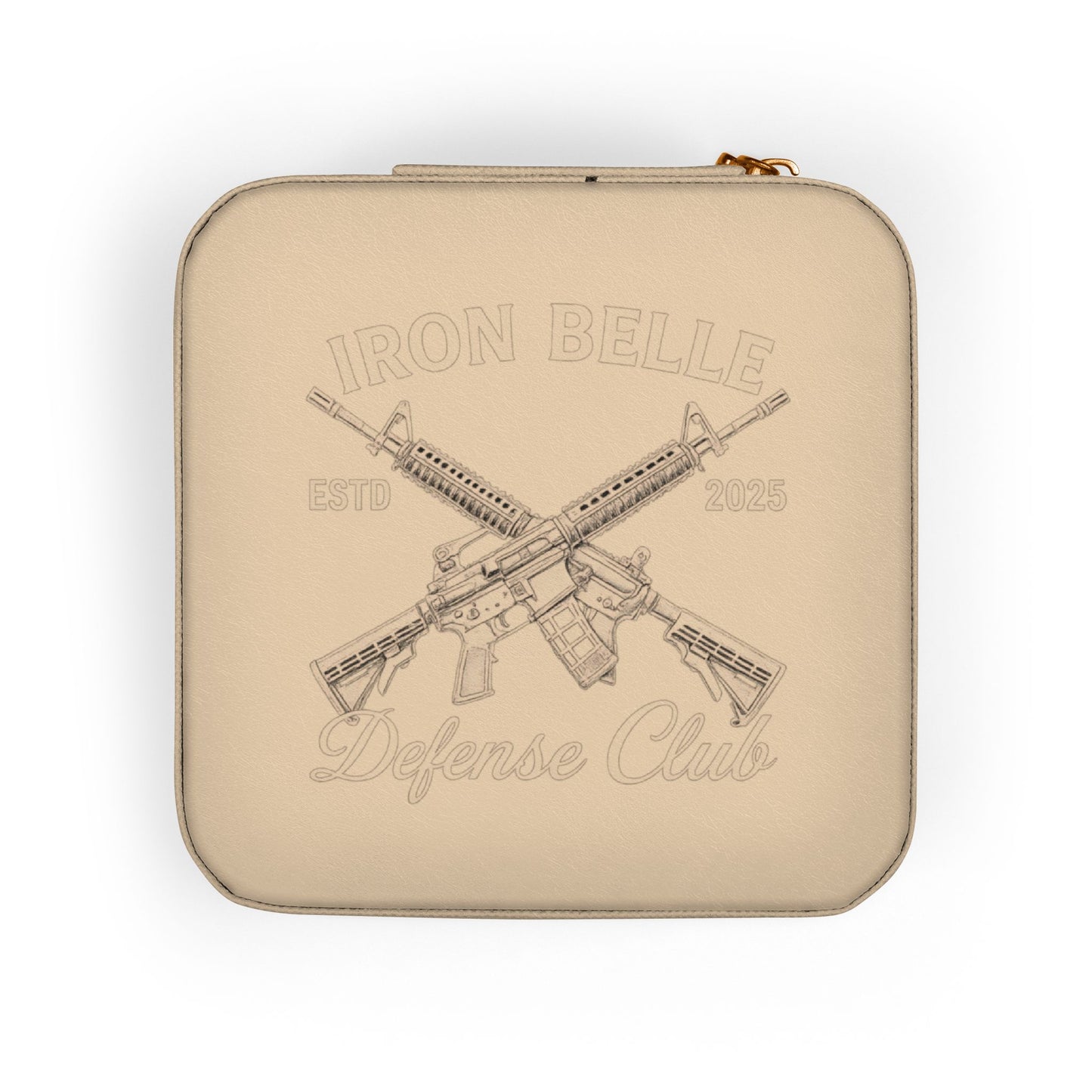 Iron Belle Defense Compact Jewelry Travel Case