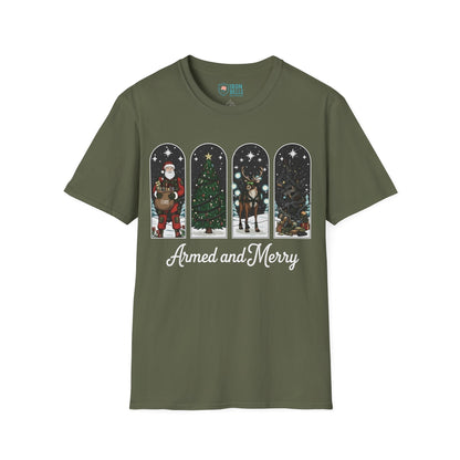 Armed and Merry Tee by Iron Belle Defense