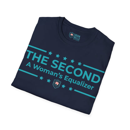 The Second: A Woman’s Equalizer Iron Belle Defense Tee