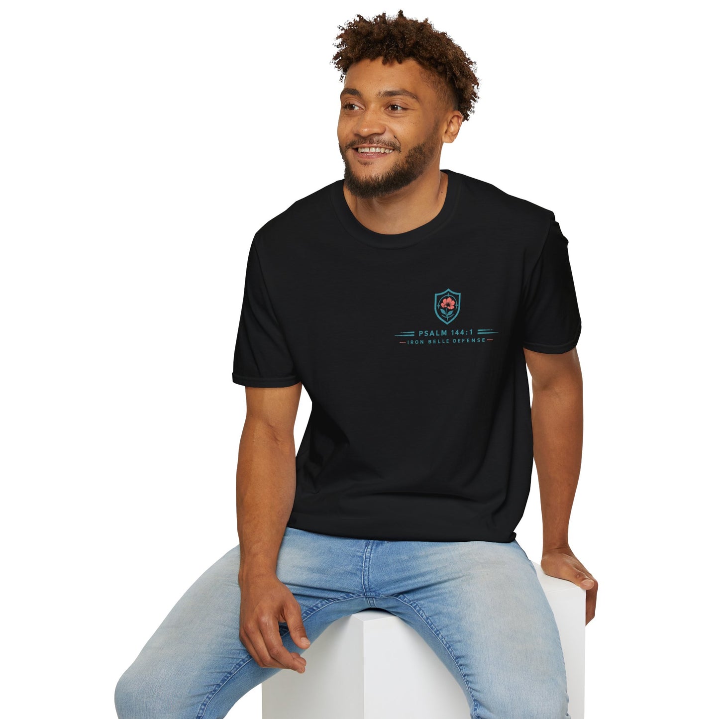 Blessed Be the Lord My Rock Iron Belle Defense Tee