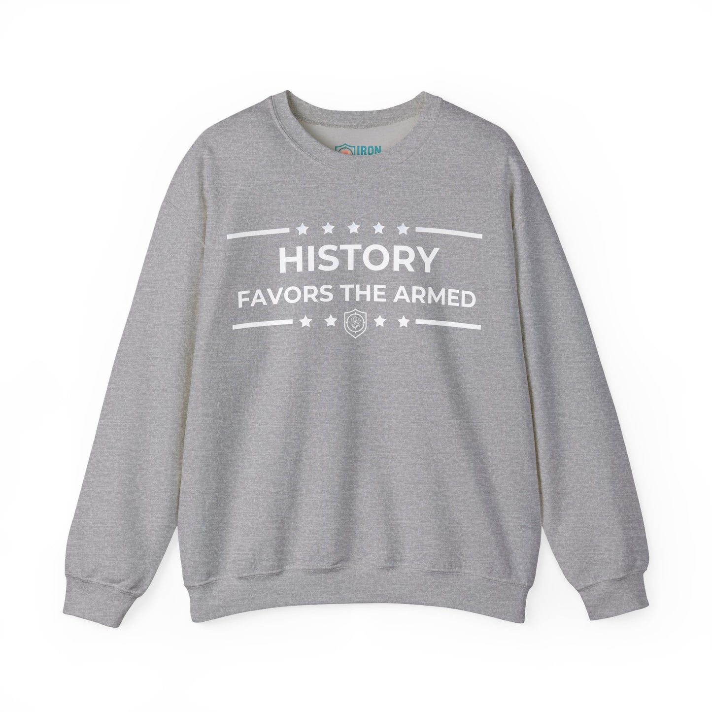 History Favors the Armed Iron Belle Defense Unisex Crewneck Sweatshirt