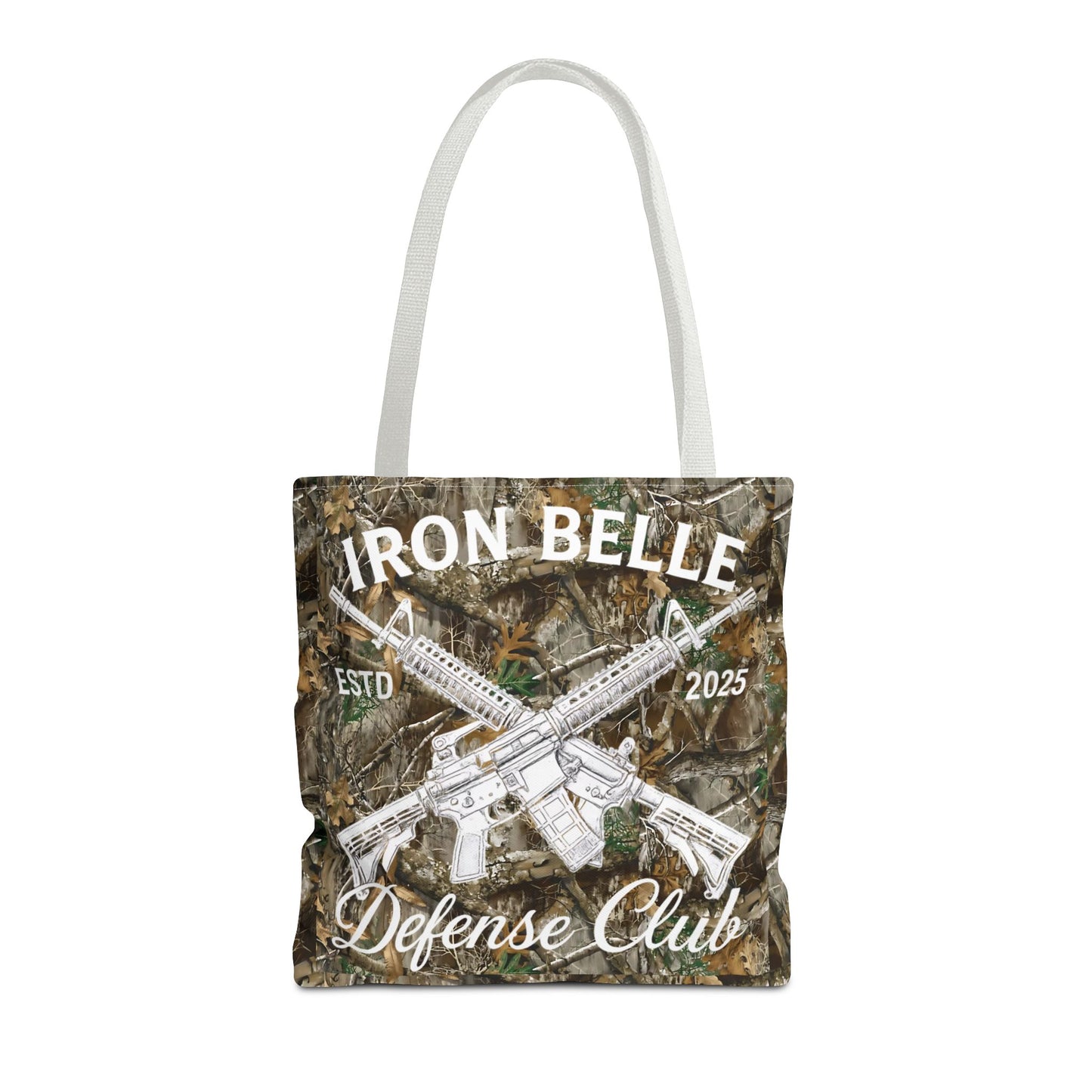 Forest Camo All-Over Print Tote Bag