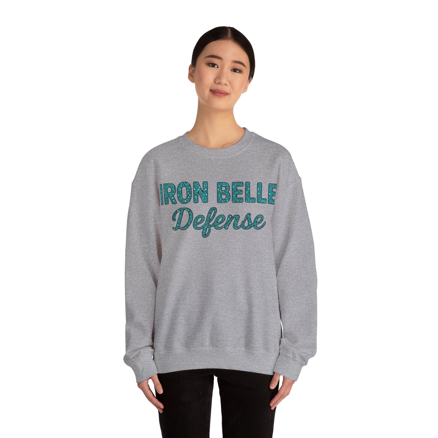 Iron Belle Defense Sparkle Crewneck Sweatshirt