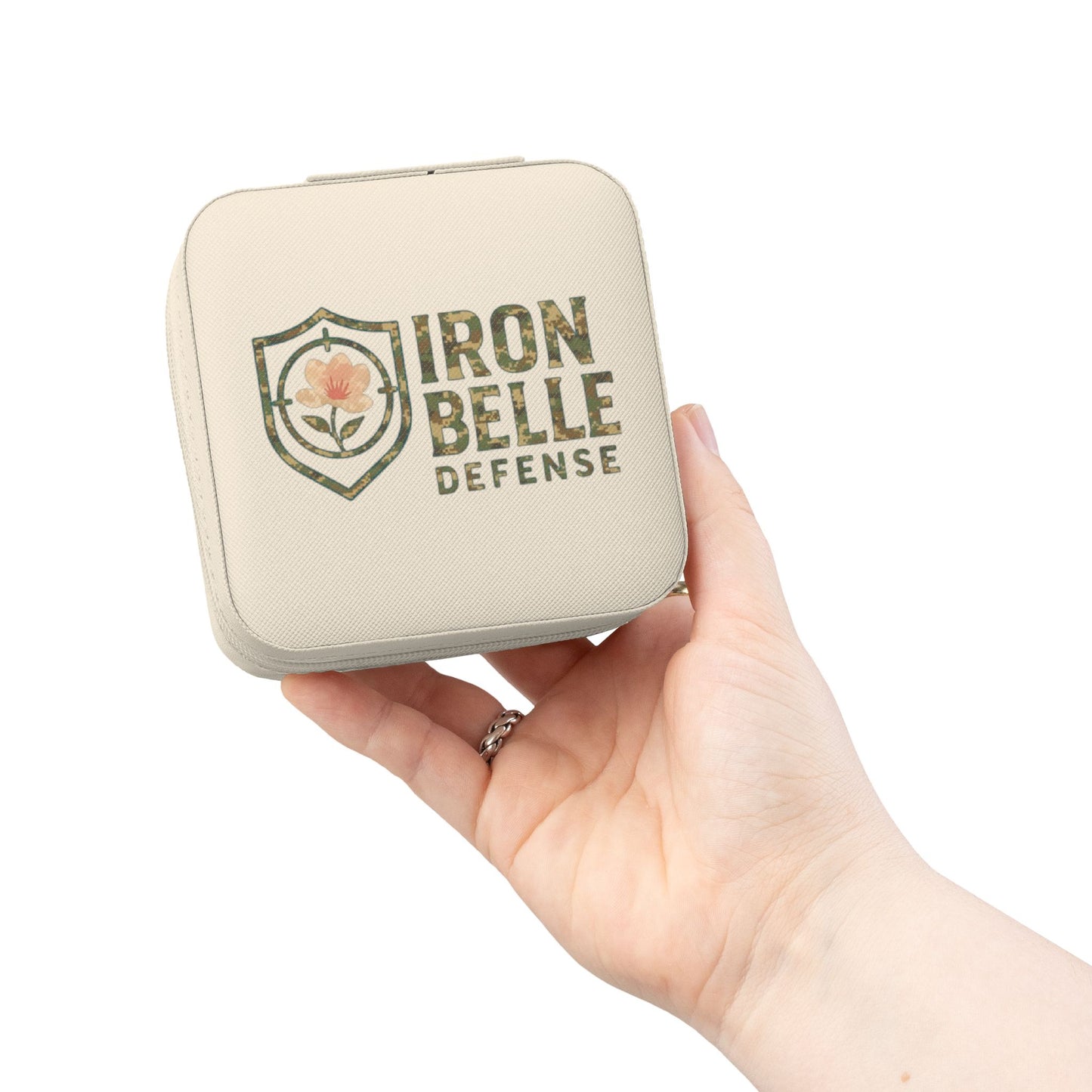 Iron Belle Defense Compact Jewelry Travel Case