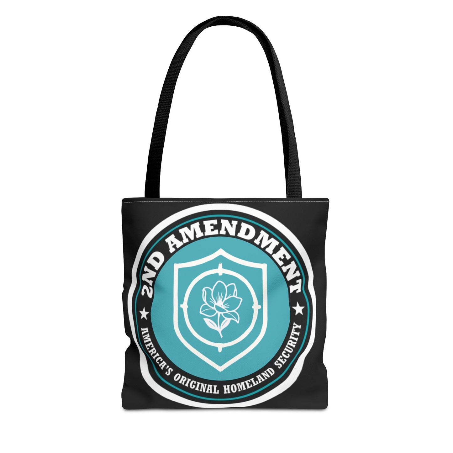 2nd Amendment Shield Tote Bag — America’s Original Homeland Security Cotton Tote
