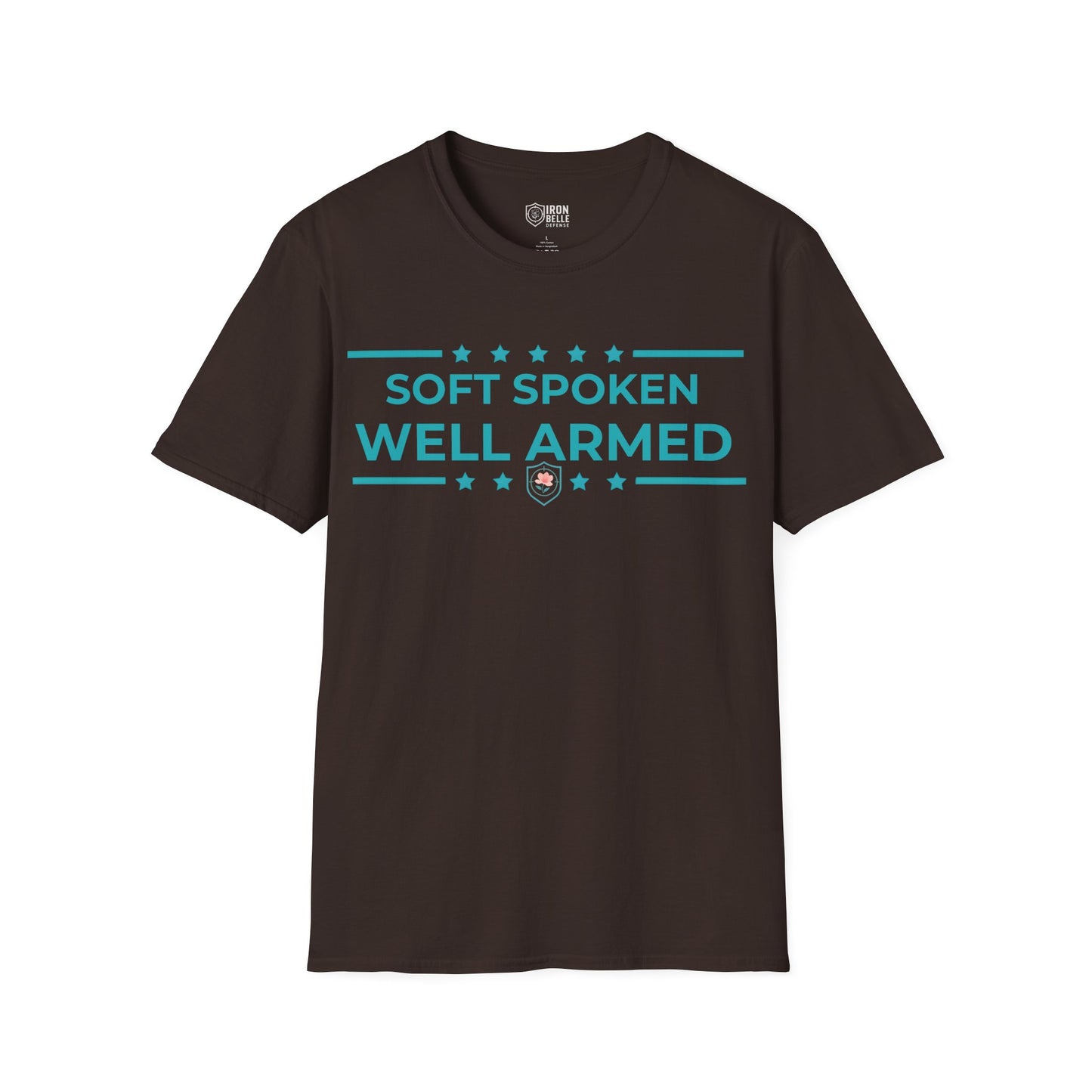 Soft Spoken Well Armed Unisex Softstyle T-Shirt