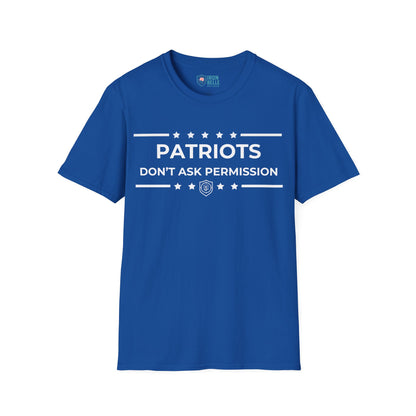 Patriots Don’t Ask Permission Iron Belle Defense Tee