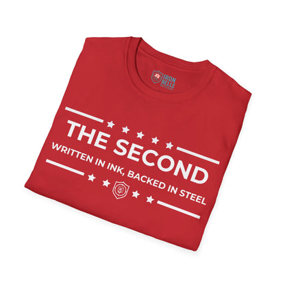 The Second: Written in Ink, Backed in Steel Iron Belle Defense Tee