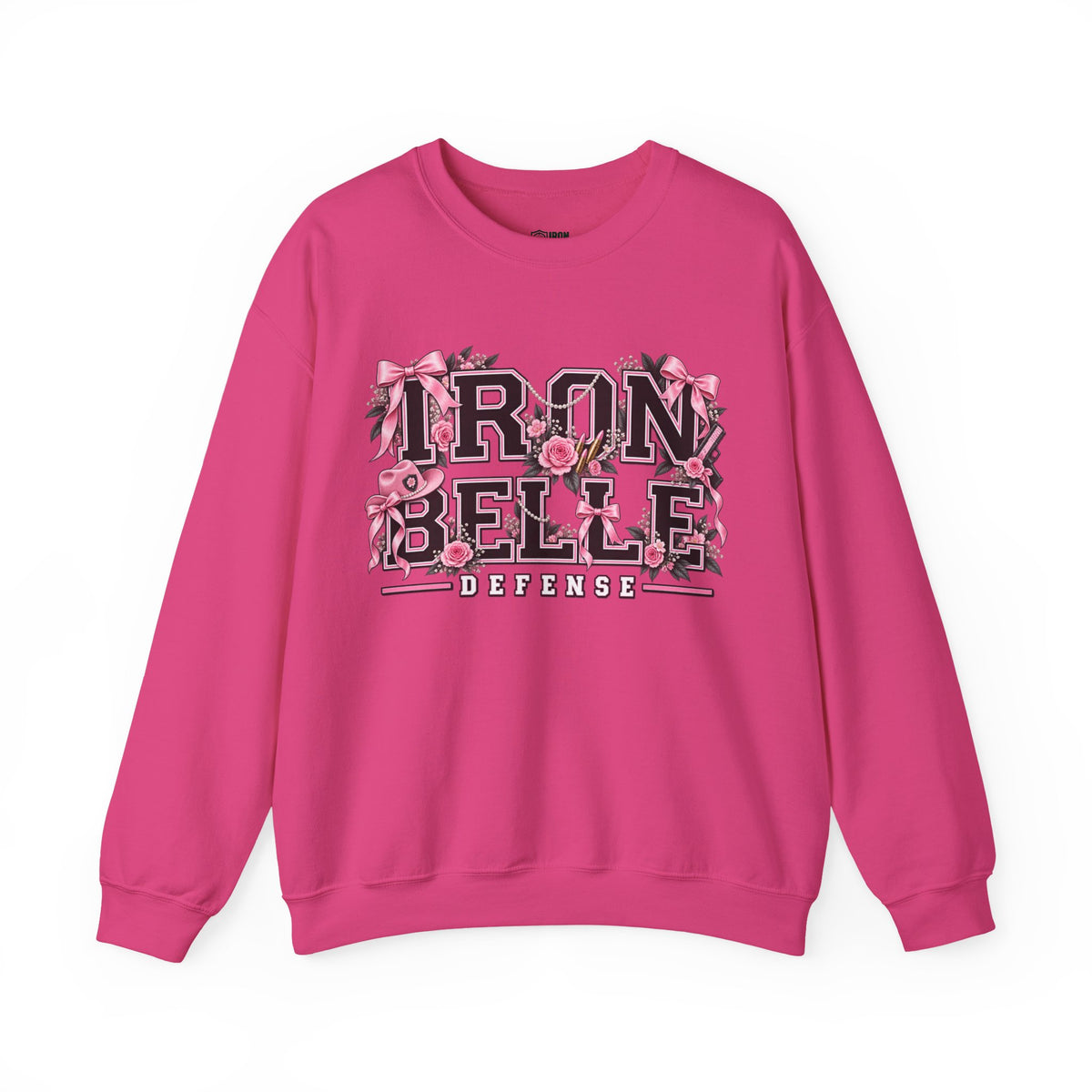 Coquette Iron Belle Defense Unisex Crewneck Sweatshirt