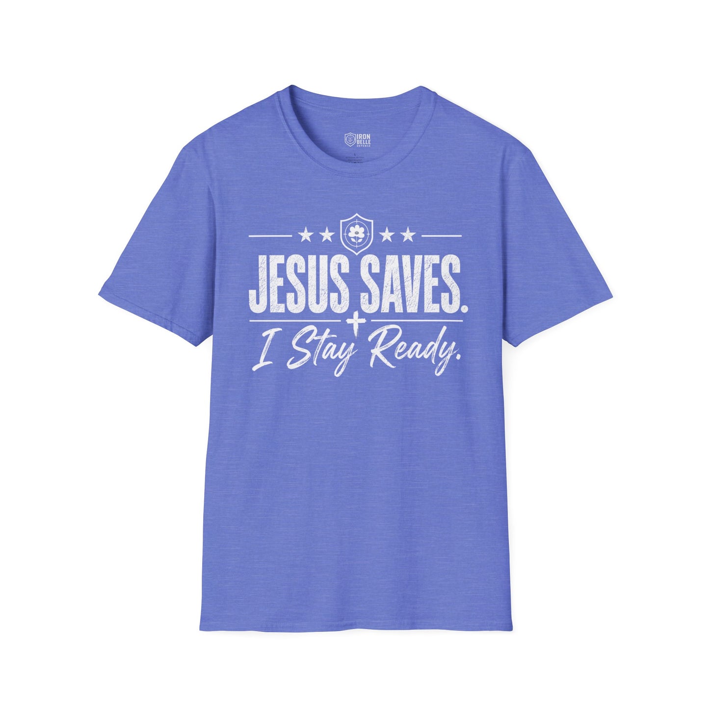 Jesus Saves I Stay Ready Tee