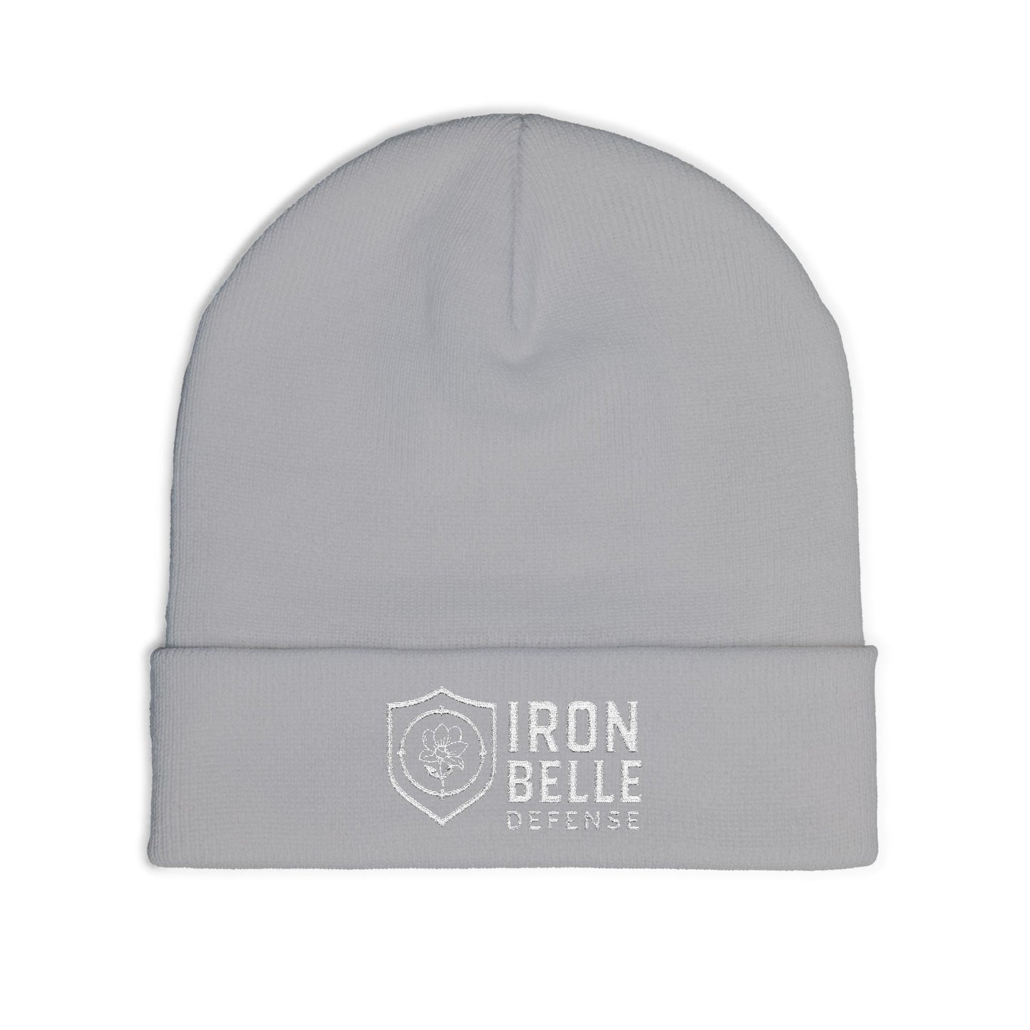 Iron Belle Defense Embroidered Knit Beanie