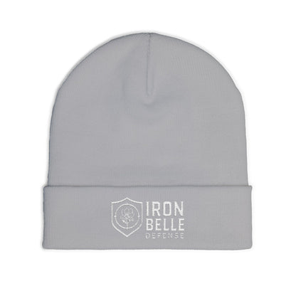 Iron Belle Defense Embroidered Knit Beanie