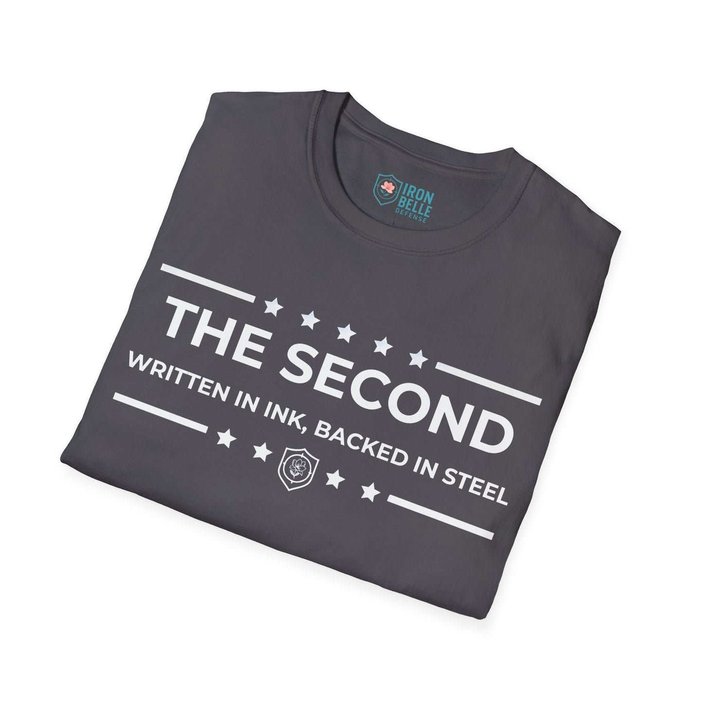 The Second: Written in Ink, Backed in Steel Iron Belle Defense Tee