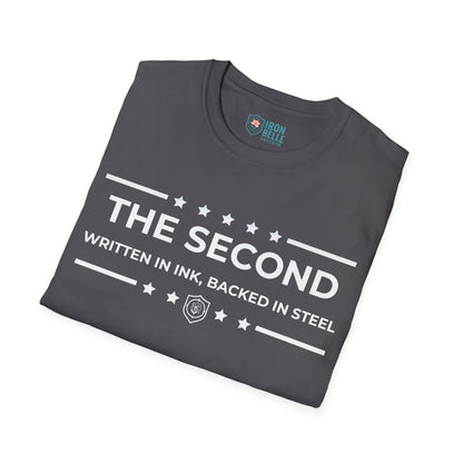 The Second: Written in Ink, Backed in Steel Iron Belle Defense Tee