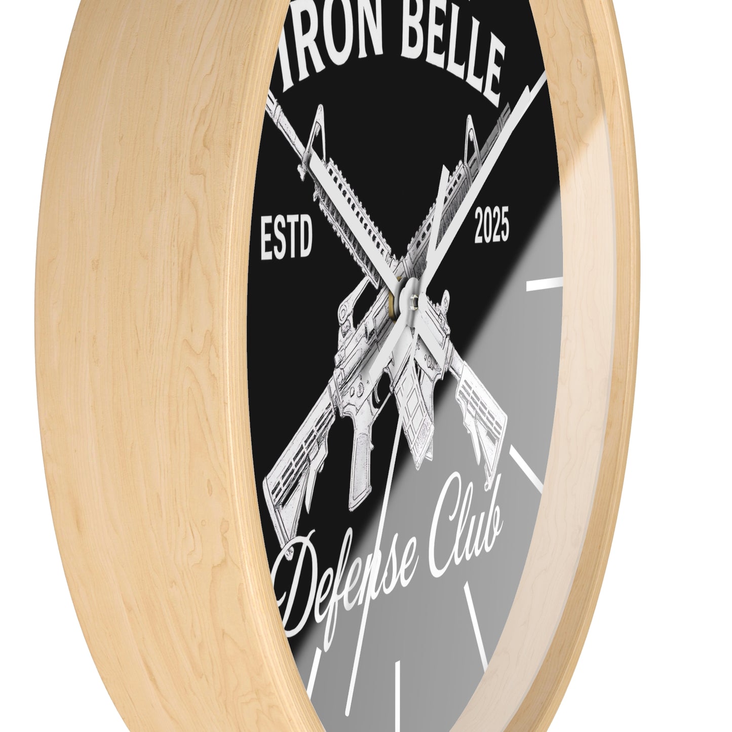 Iron Belle Defense Club Wall Clock