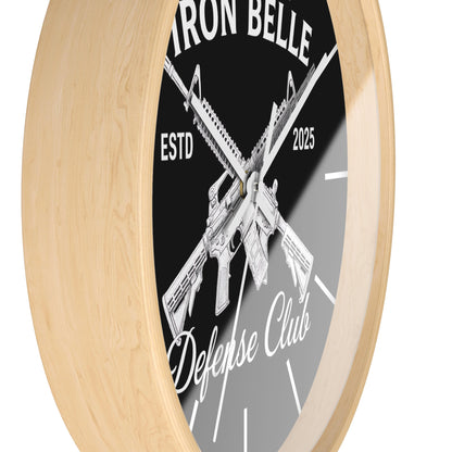 Iron Belle Defense Club Wall Clock