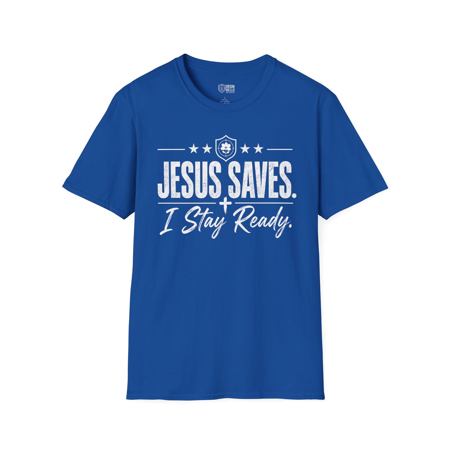 Jesus Saves I Stay Ready Tee