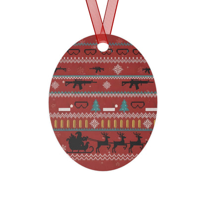 Iron Belle Defense Metal Ornament