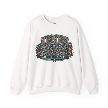 Camo Flag Iron Belle Defense Unisex Crewneck Sweatshirt