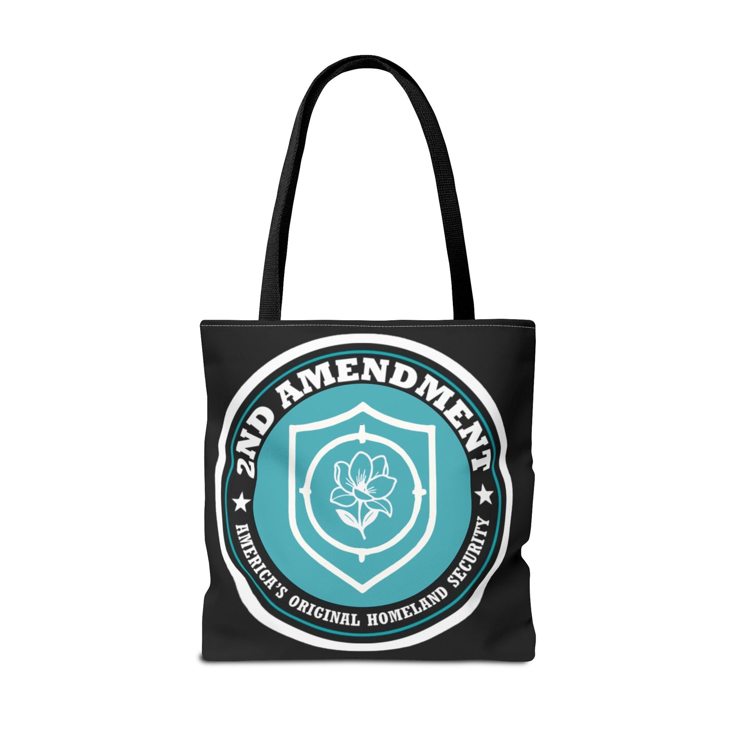 2nd Amendment Shield Tote Bag — America’s Original Homeland Security Cotton Tote